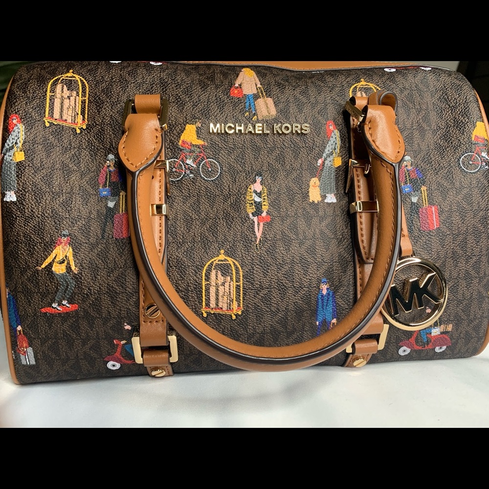 Michael Korda Satchel Handbag